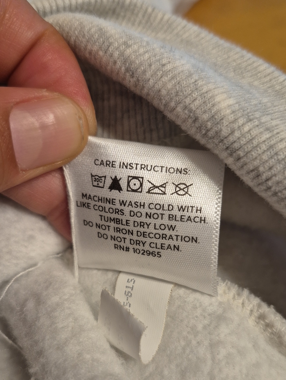 League 91 Gray Recycled Material UCSB Pullover Sweater - Picture 11 of 12